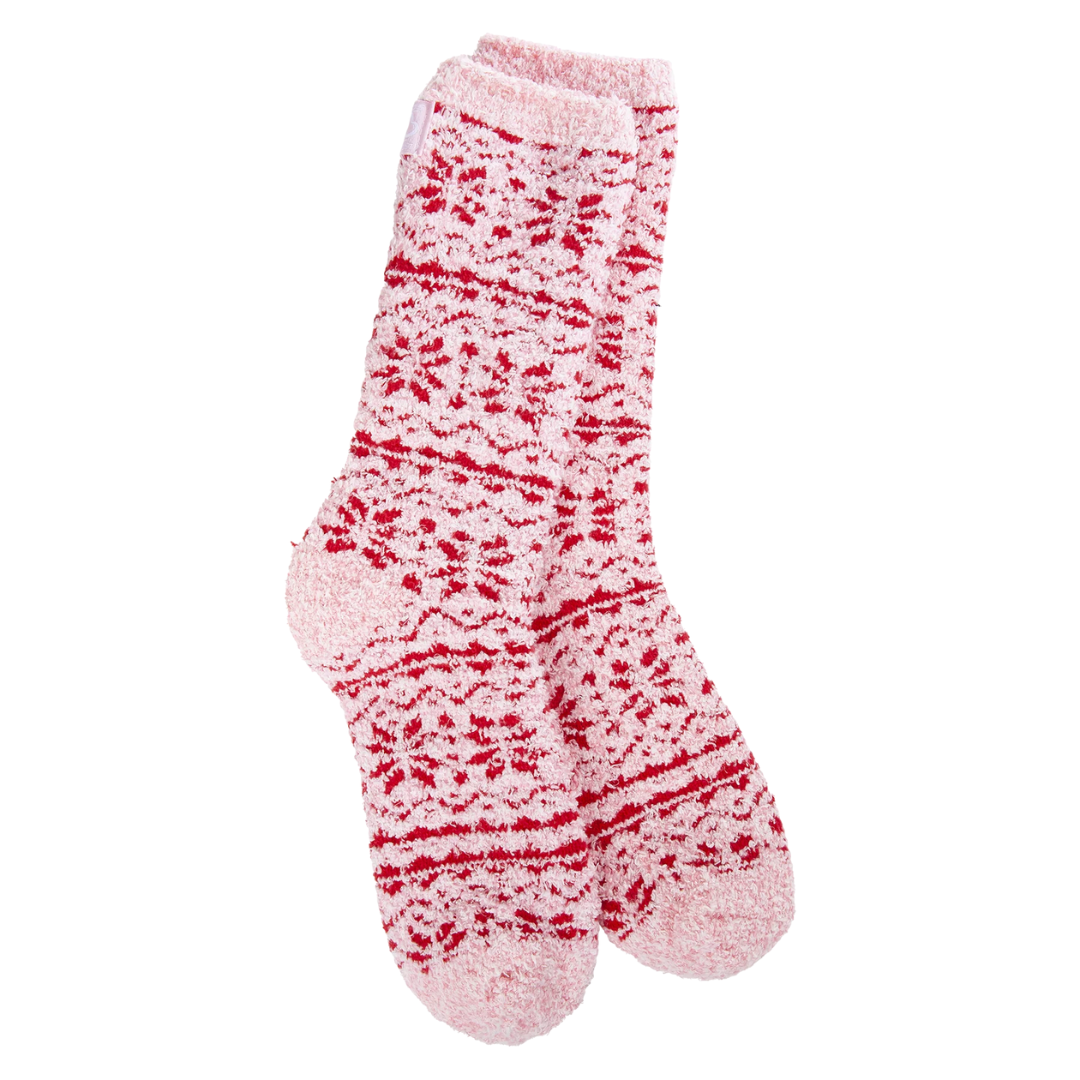 World's Softest Holiday Cozy Crew Socks