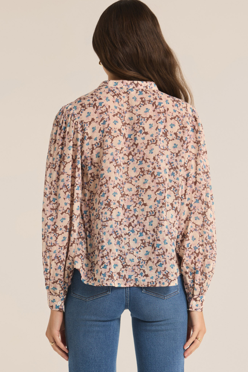 Z Supply Esme La Paz Floral Blouse