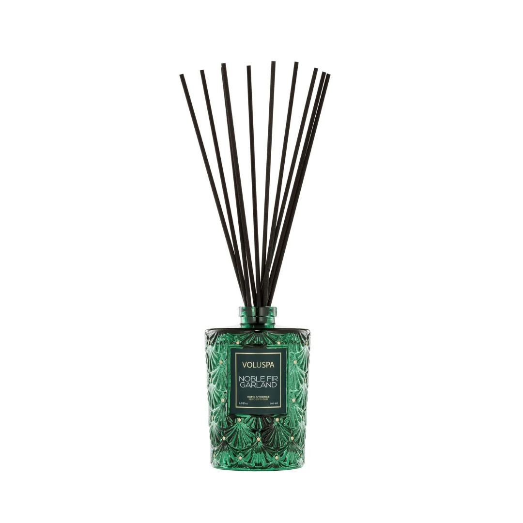 Voluspa Noble Fir Garland Reed Diffuser