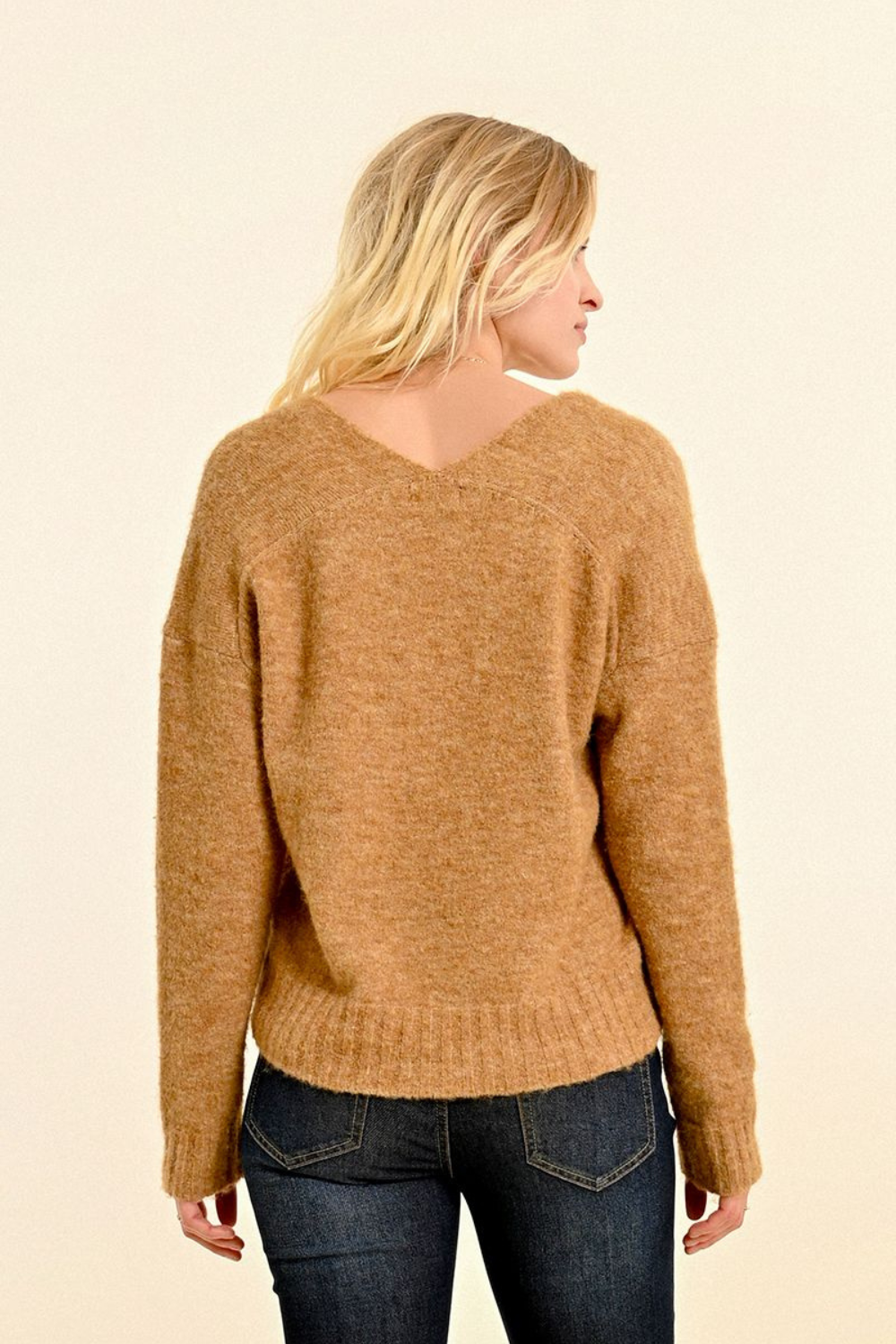 Molly Bracken Knitted Sweater - Golden Beige