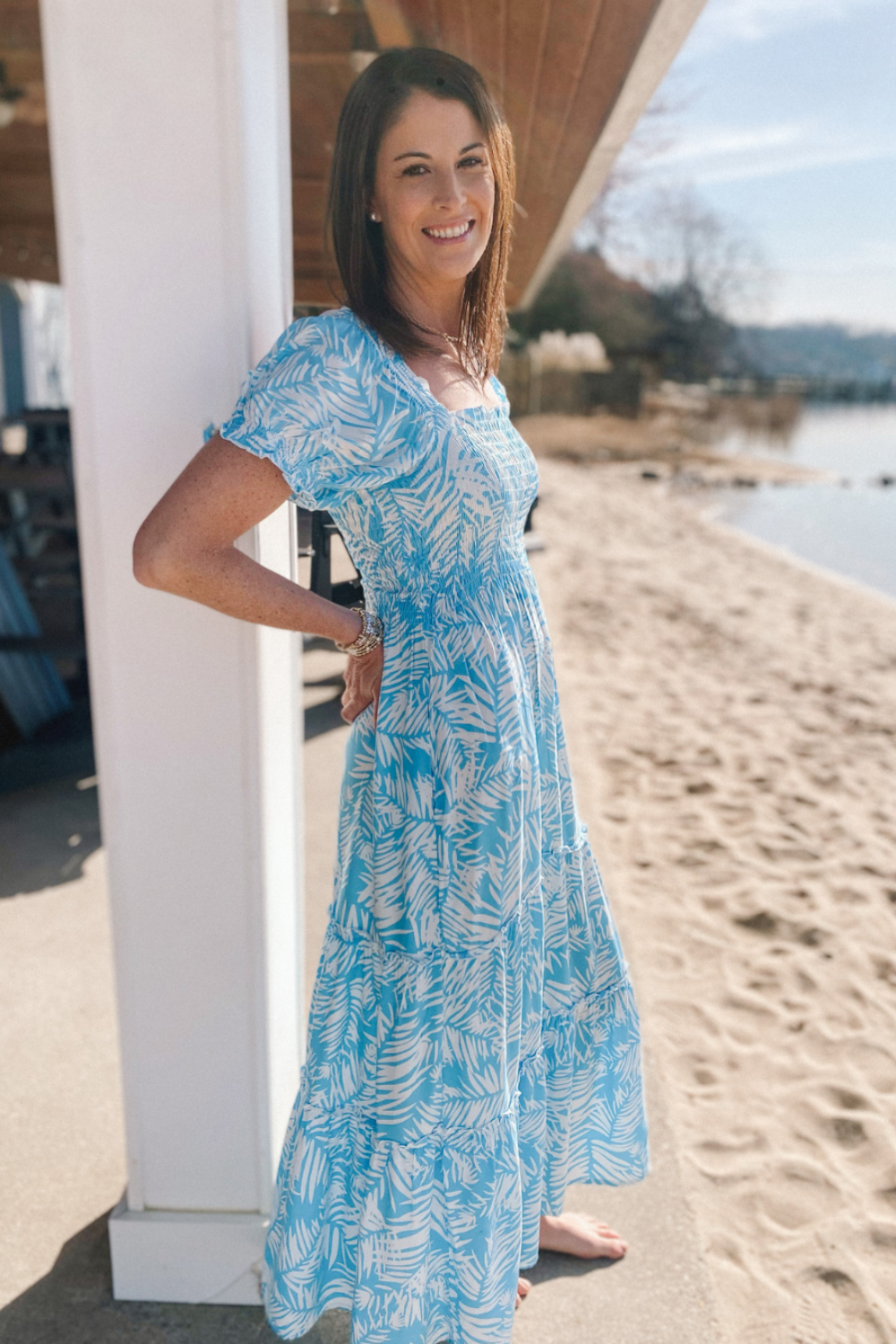 La Mer Luxe Serenity Maxi Dress - Caroline Paradise