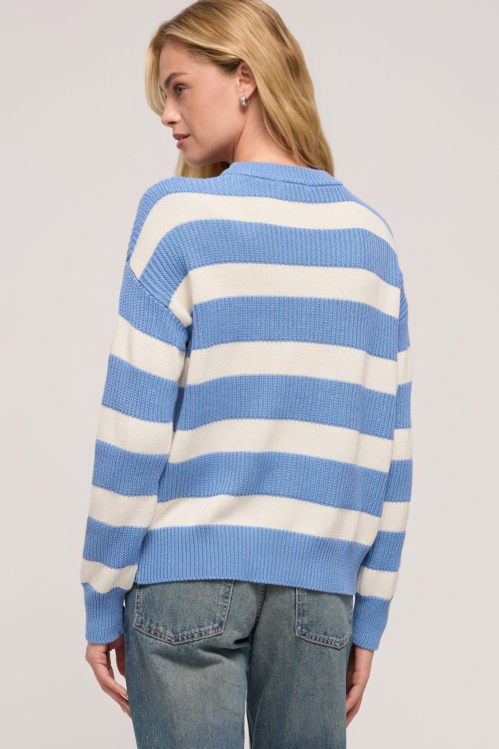 Z Supply Boyfriend Sailor Sweater - Blue River