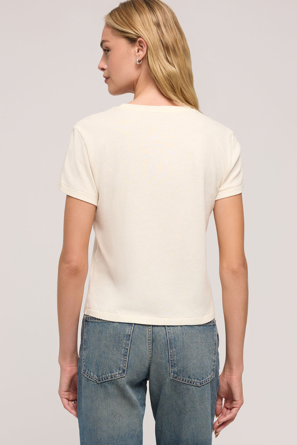 Z Supply Love Club Daytrip Tee - Sea Salt