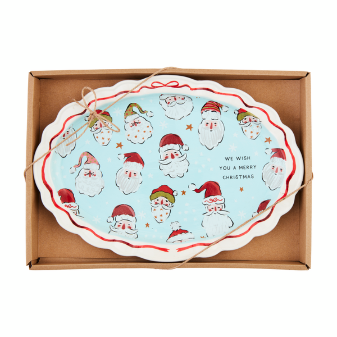 Mud Pie Boxed Sentiment Plate