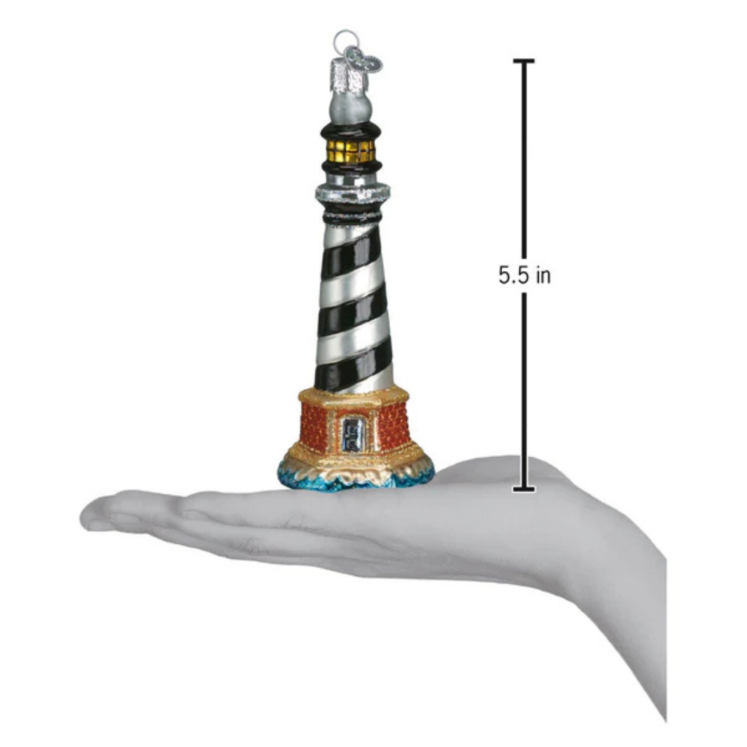 Old World Christmas Cape Hatteras Lighthouse Ornament