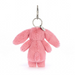 Jellycat Bashful Pink Bunny Bag Charm - The Cottage