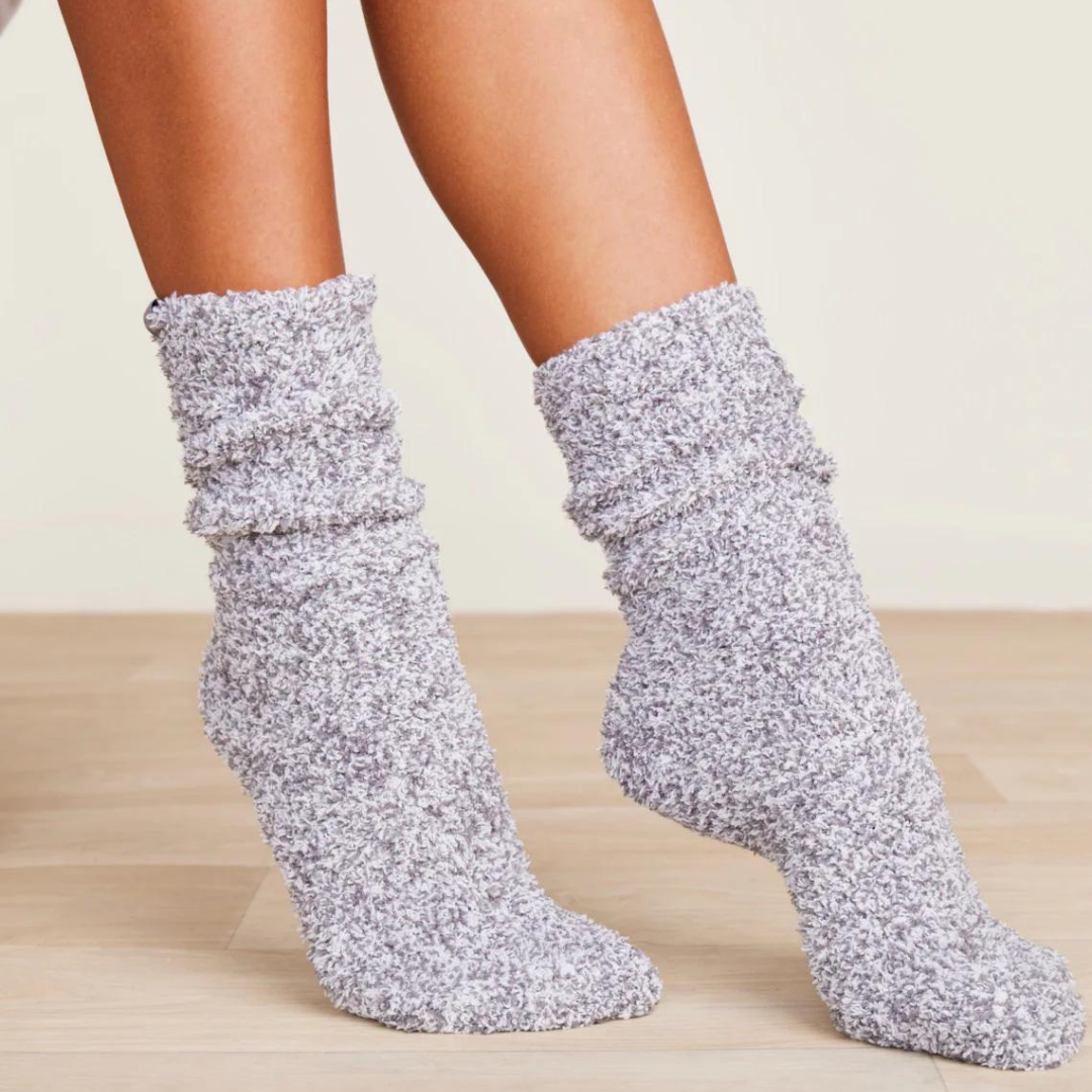 Barefoot Dreams CozyChic Heathered Socks - The Cottage