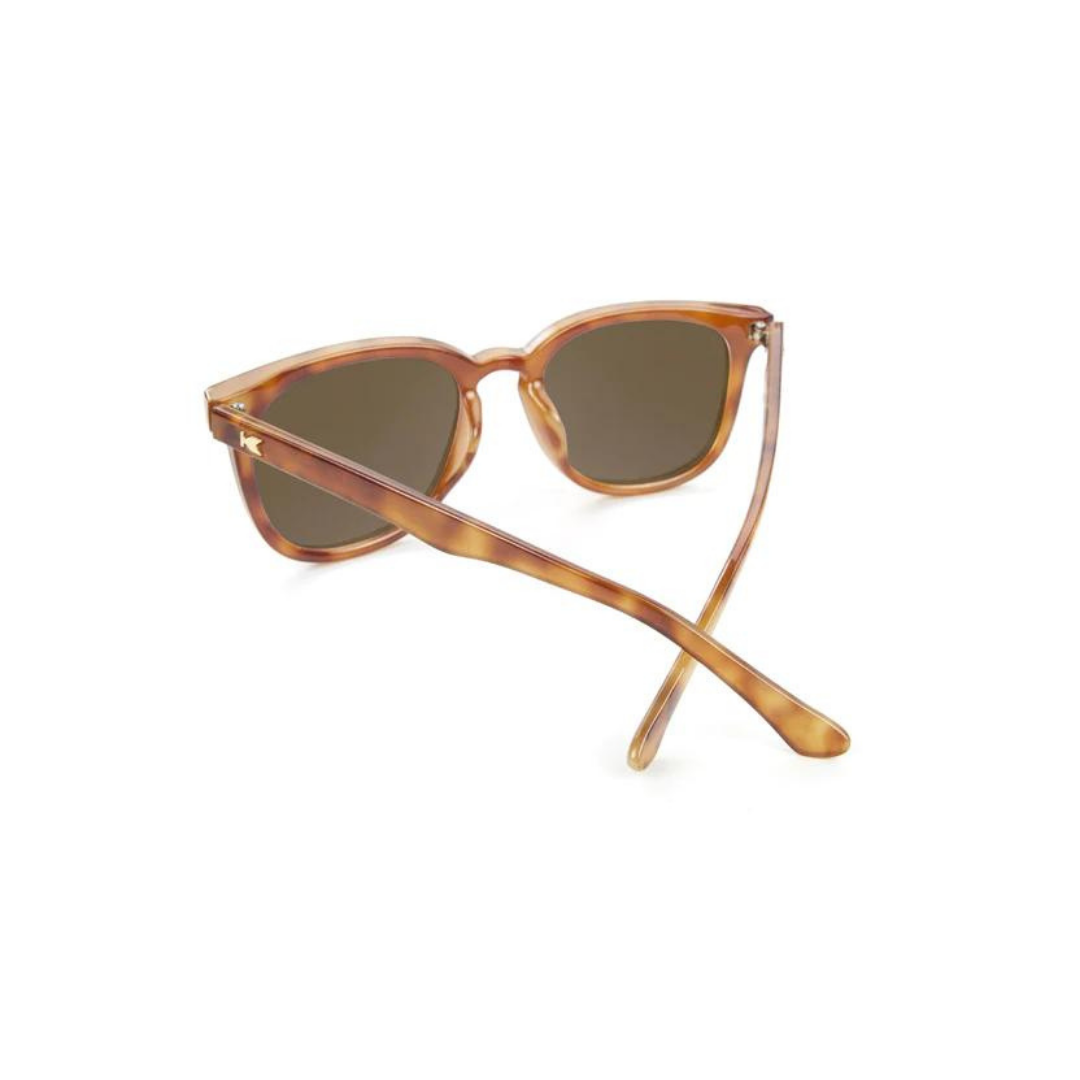 Knockaround Paso Robles Sunglasses - Glossy Blonde Tortoise/Amber