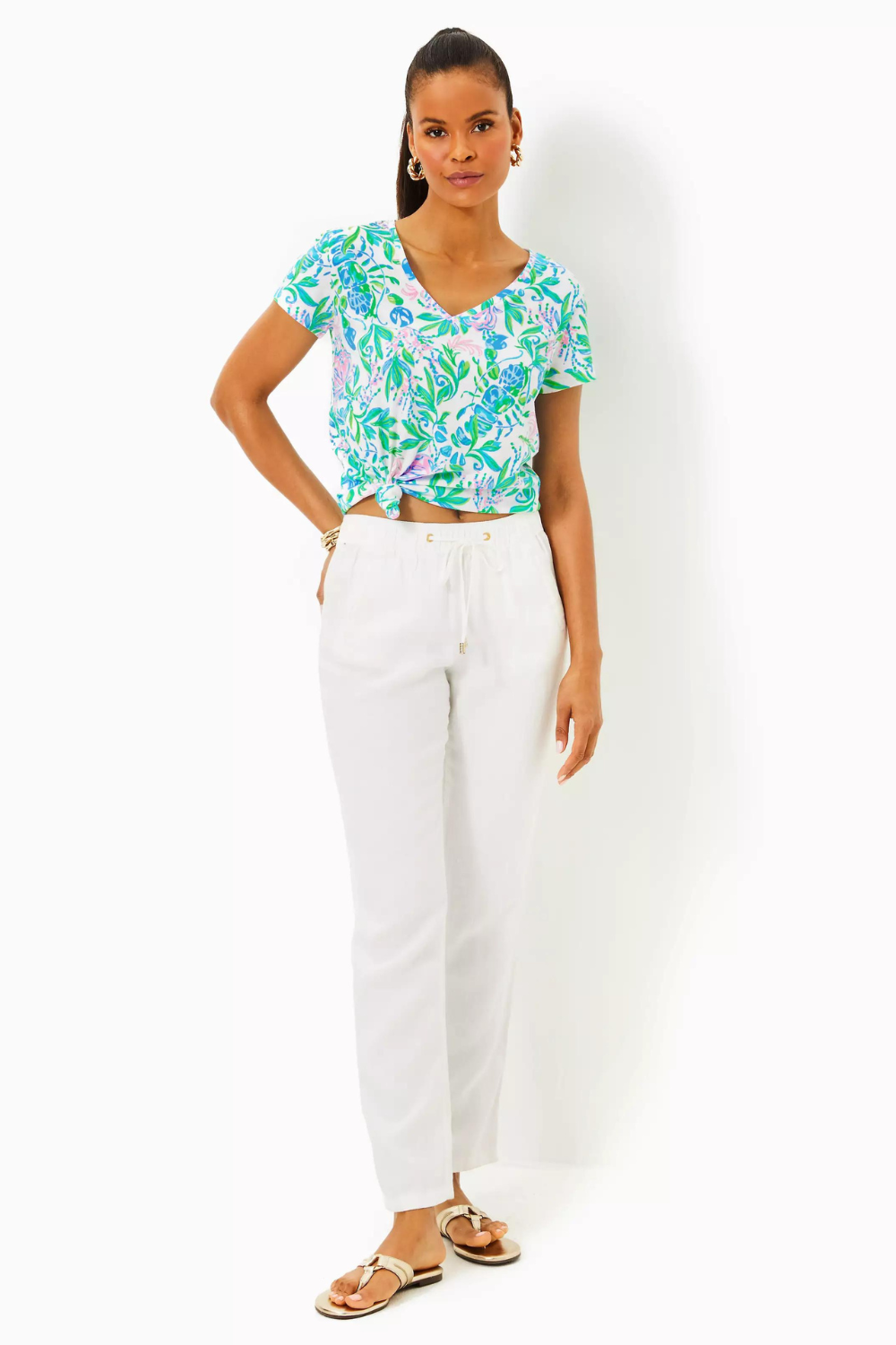Lilly Pulitzer Meredith Tee - Just a Pinch