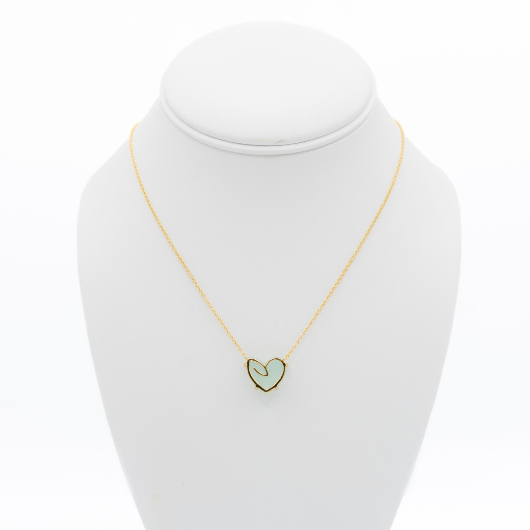 Kimberly James Jewelry Open Heart Wing Necklace