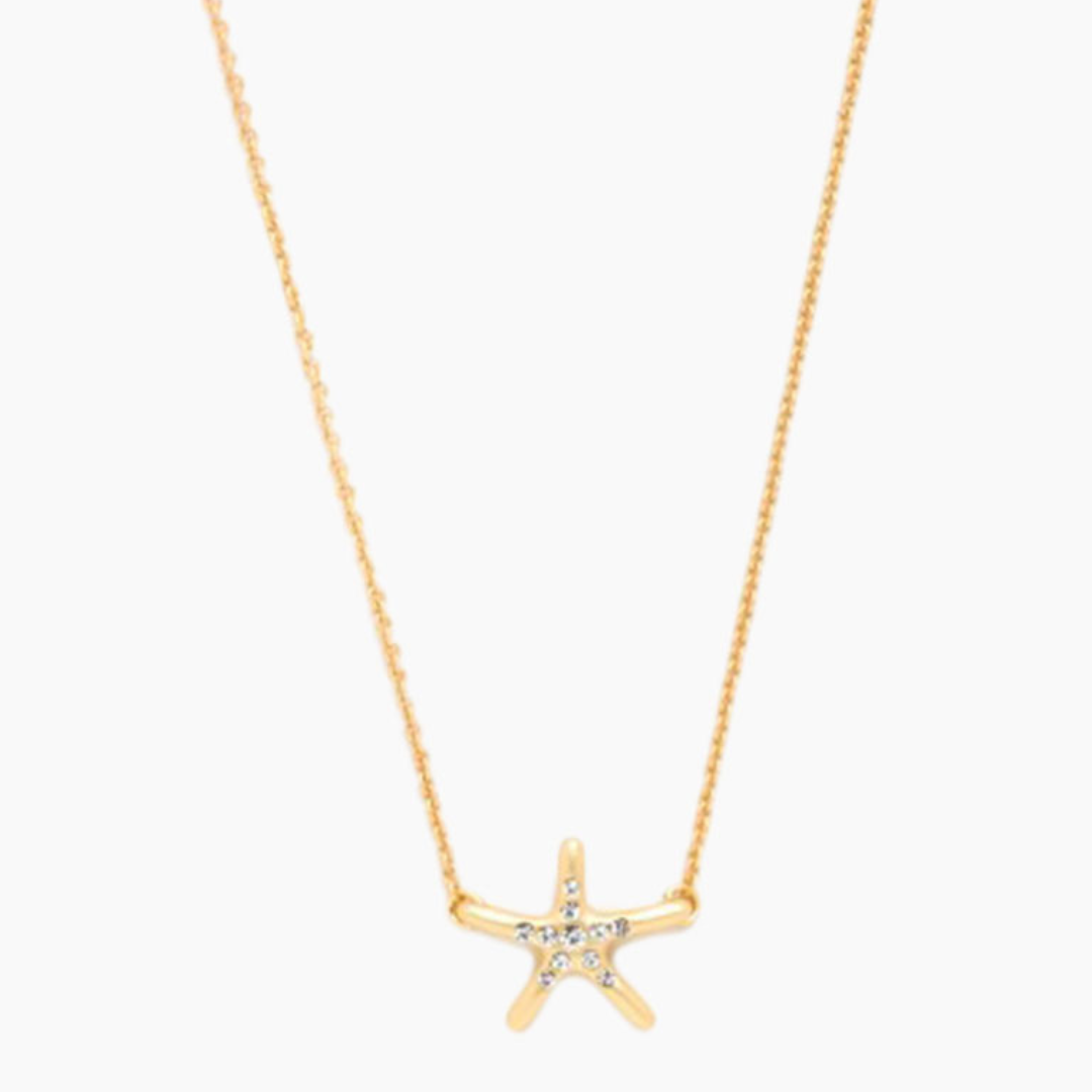 Spartina Sea La Vie Shine Starfish Necklace