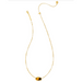 Kendra Scott Elisa Bamboo Frame Necklace - Gold - The Cottage