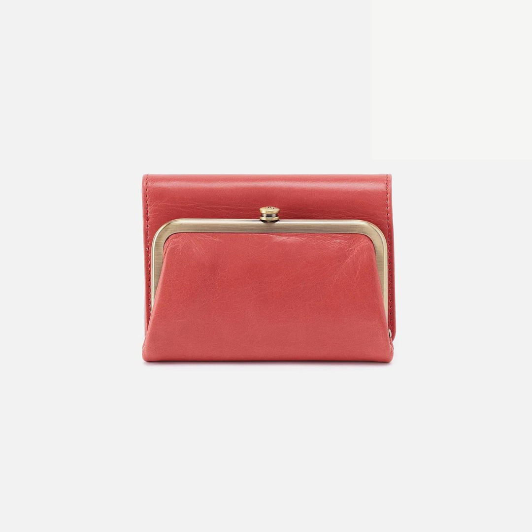 Hobo Robin Compact Wallet Polished Leather