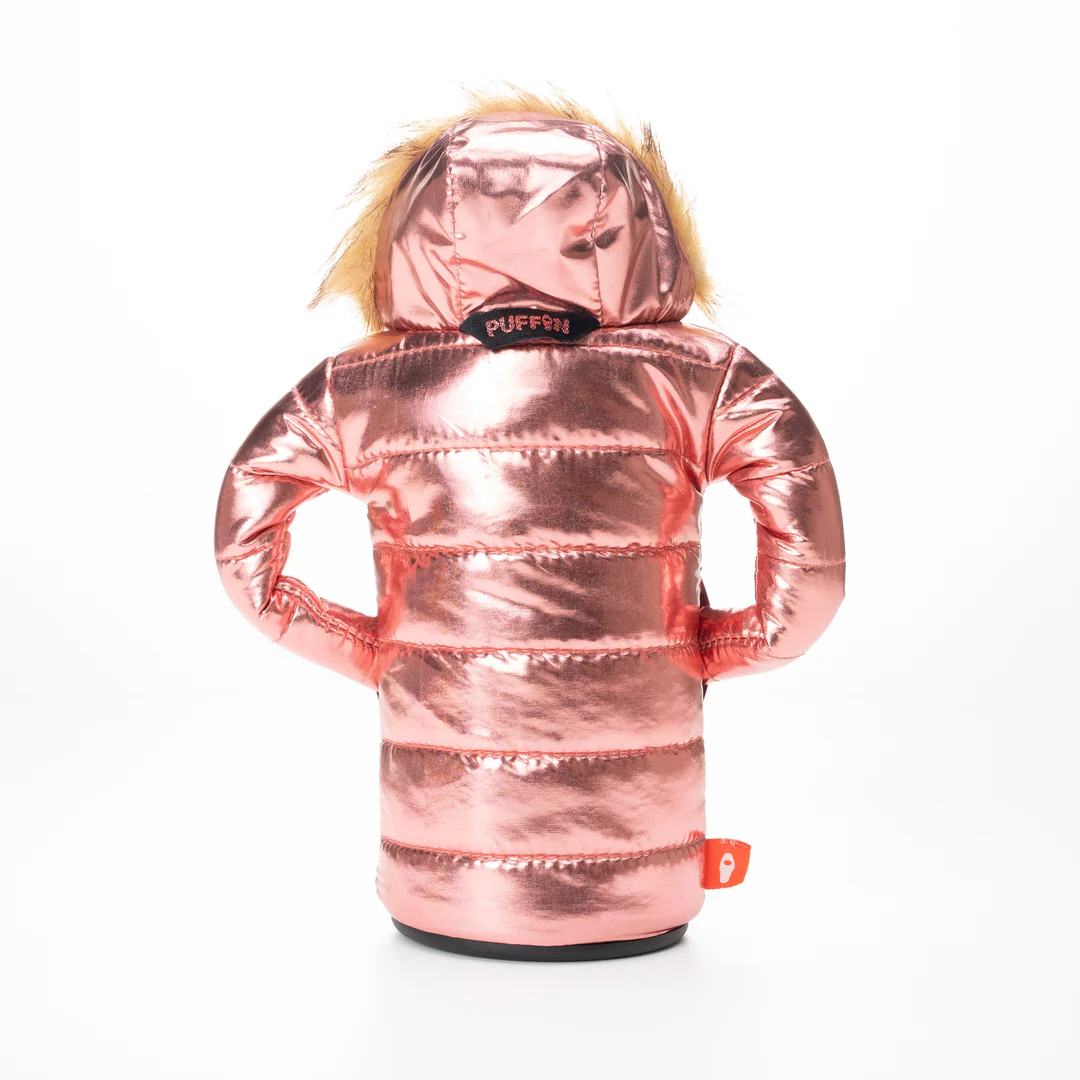 Puffin Drinkwear The Pahka Can Coozie - Rose Gold