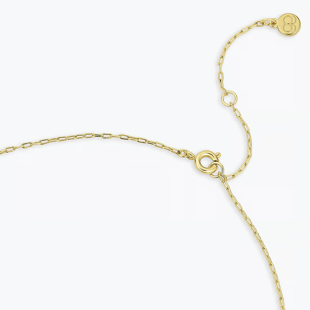 Gorjana Anchor Coin Necklace - Gold