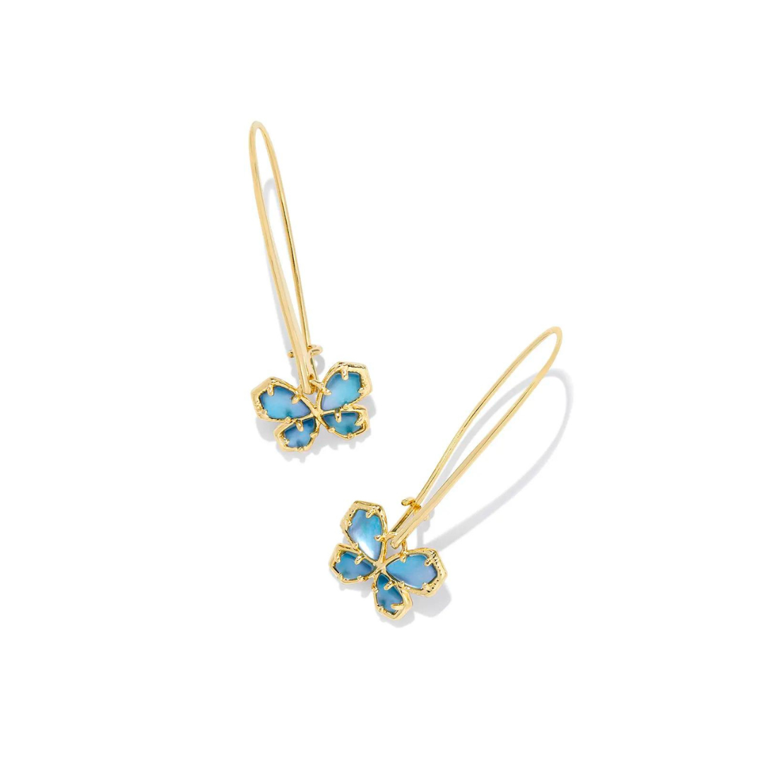 Kendra Scott Mae Butterfly Wire Drop Earrings - Gold