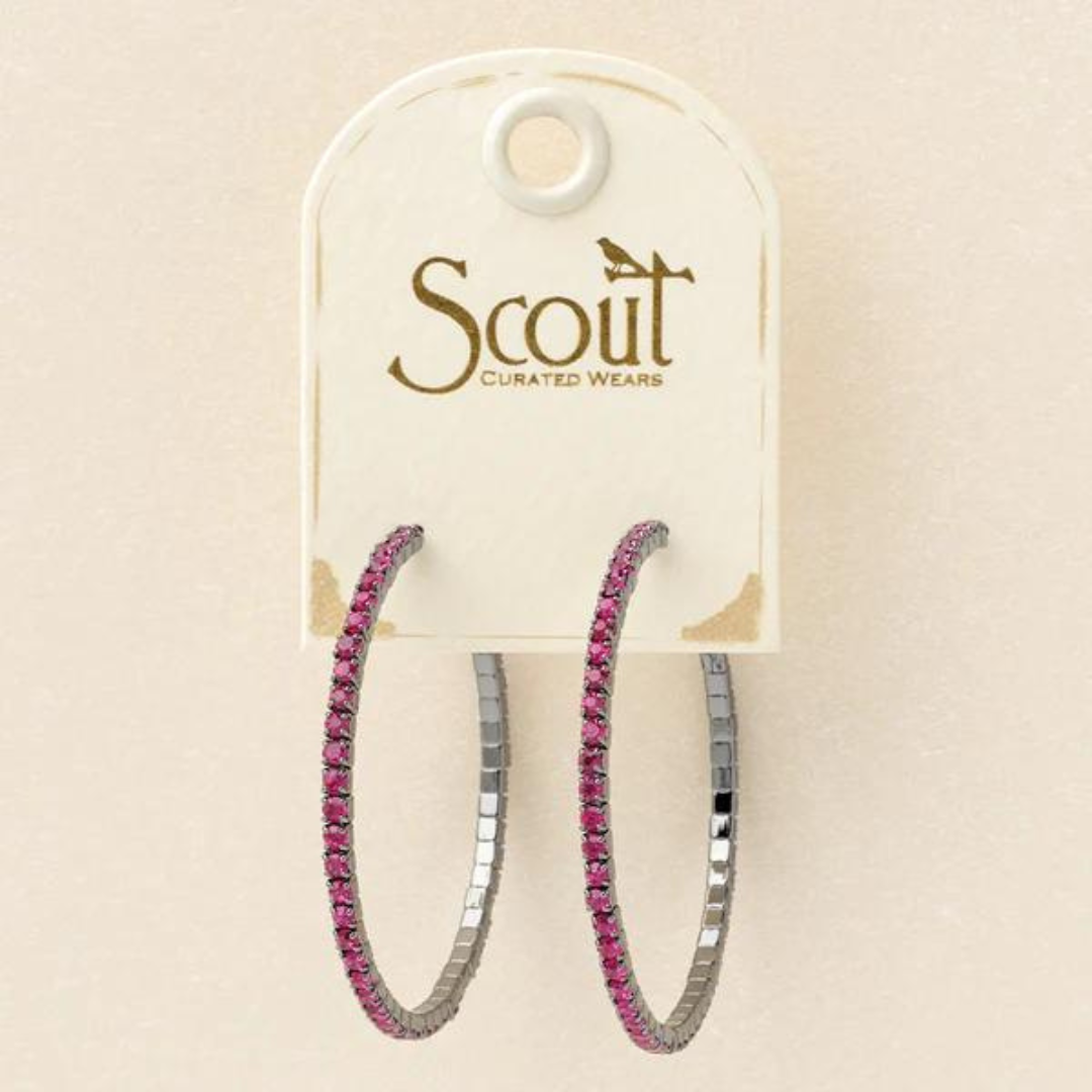 Scout Curated Sparkle & Shine Hoop - Large