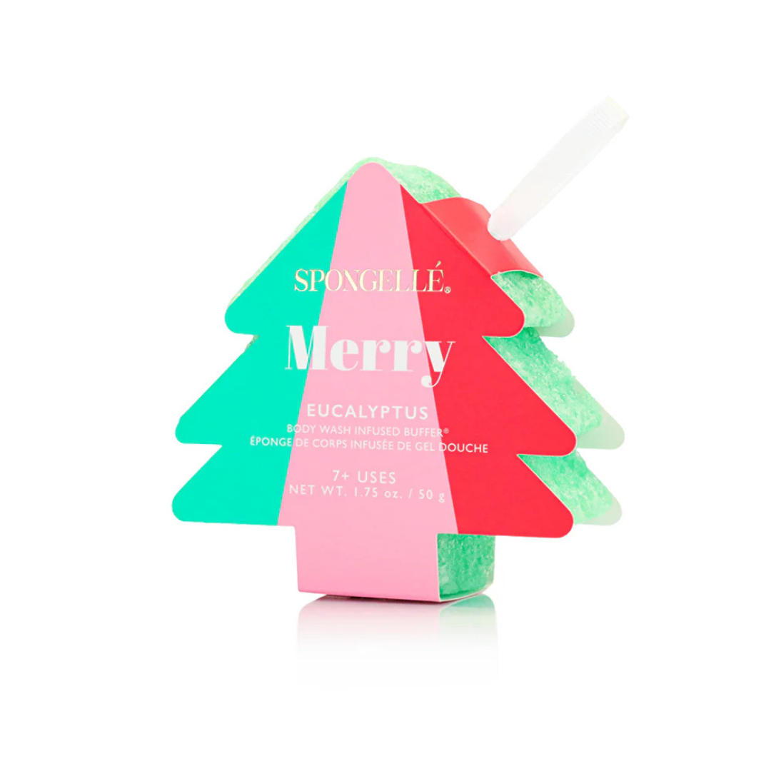 Spongelle Happy Holidays Holiday Tree Gift Set