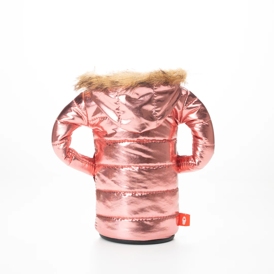 Puffin Drinkwear The Pahka Can Coozie - Rose Gold