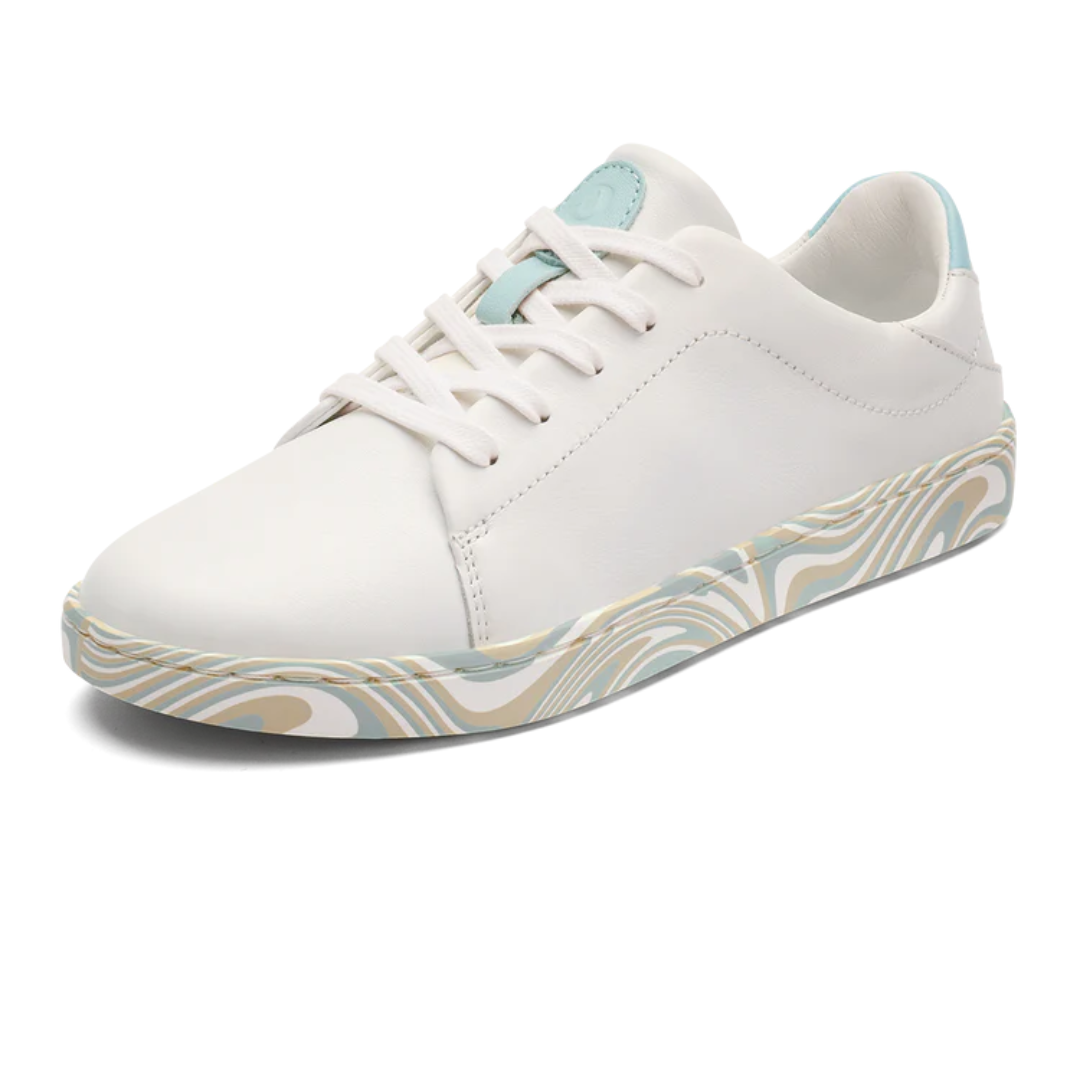 Olukai Pehuea Li'ili Sneakers - Bright White/Swirl