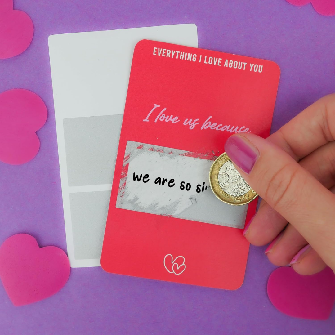 Gift Republic Everything I Love About You -  DIY Scratch Cards