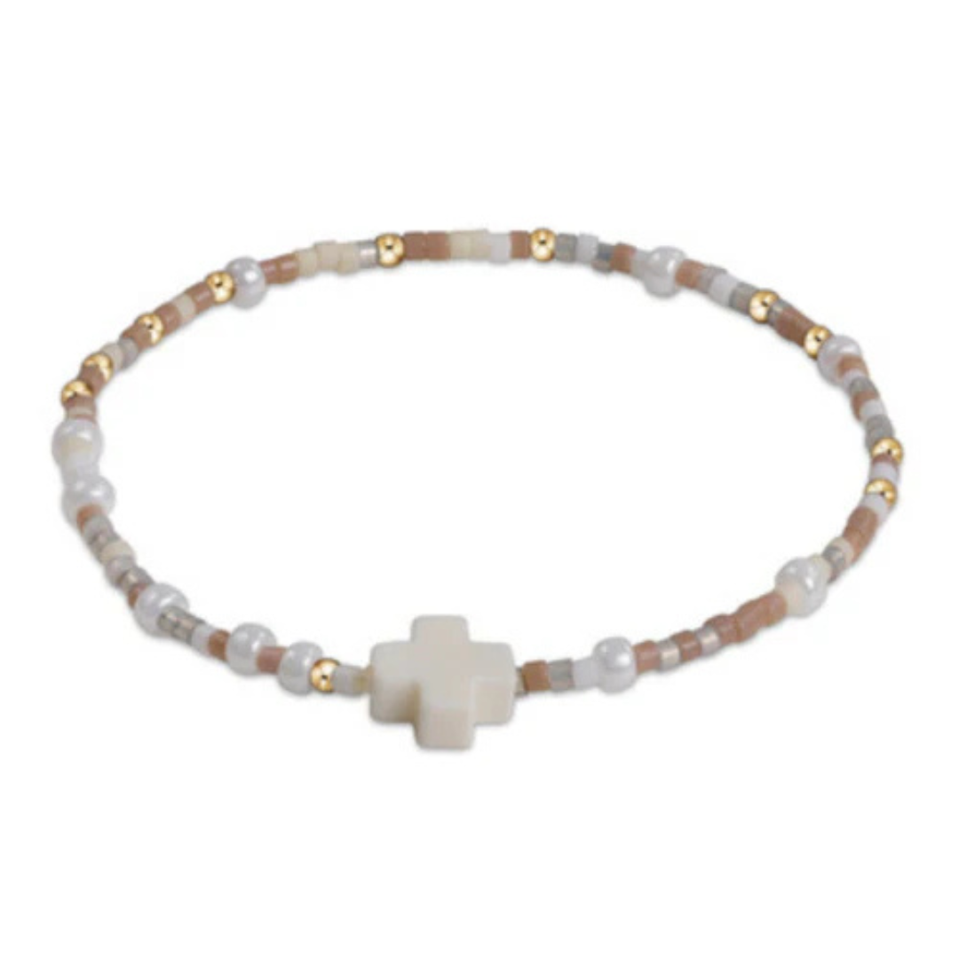 Enewton egirl Hope Unwritten Signature Cross Bracelet