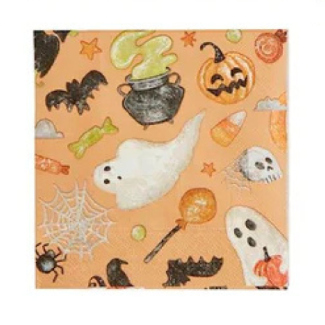 Mud Pie Halloween Paper Napkin