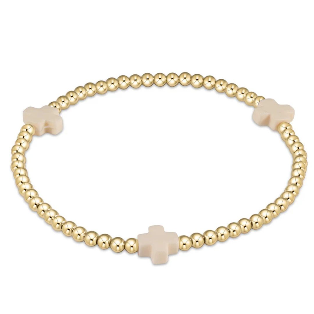 Enewton E-Girl Signature Cross 3mm Bracelet - The Cottage