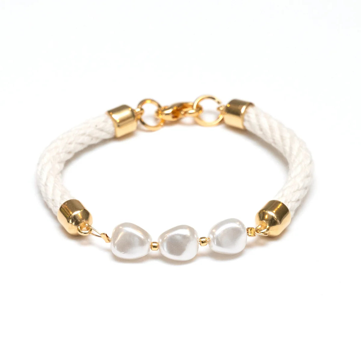 Allison Cole Atlantic Bracelet - Ivory/Gold