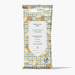 A package of Beekman 1802 Coconut Cream cleansing wipes, featuring a white and blue gingham pattern with illustrations of sliced coconuts and a central white label.