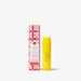 Two lip balm tubes from Beekman 1803 on a clean white background. The left tube is pink and white checkered with the text 'White Chocolate Strawberry' and a strawberry illustration.