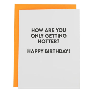 Chez Gagne Birthday Letterpress Card