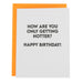 Chez Gagne Birthday Letterpress Card