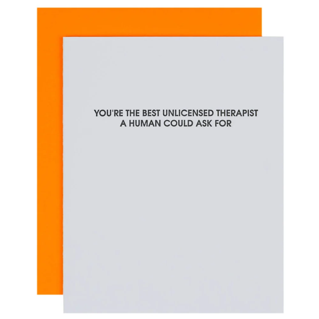 Chez Gagne Letterpress Card