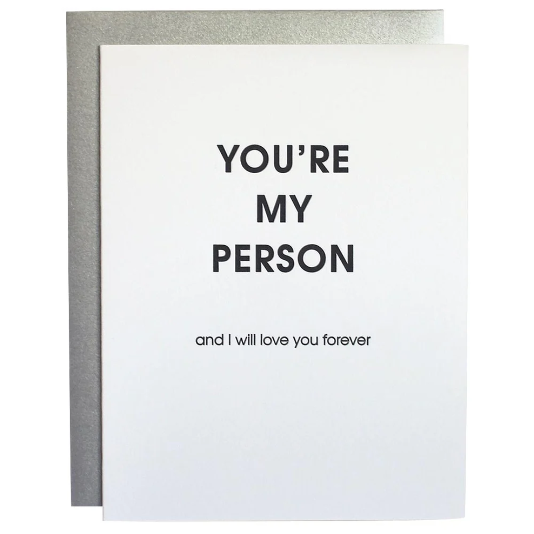 Chez Gagne Letterpress Card