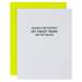Chez Gagne Letterpress Card