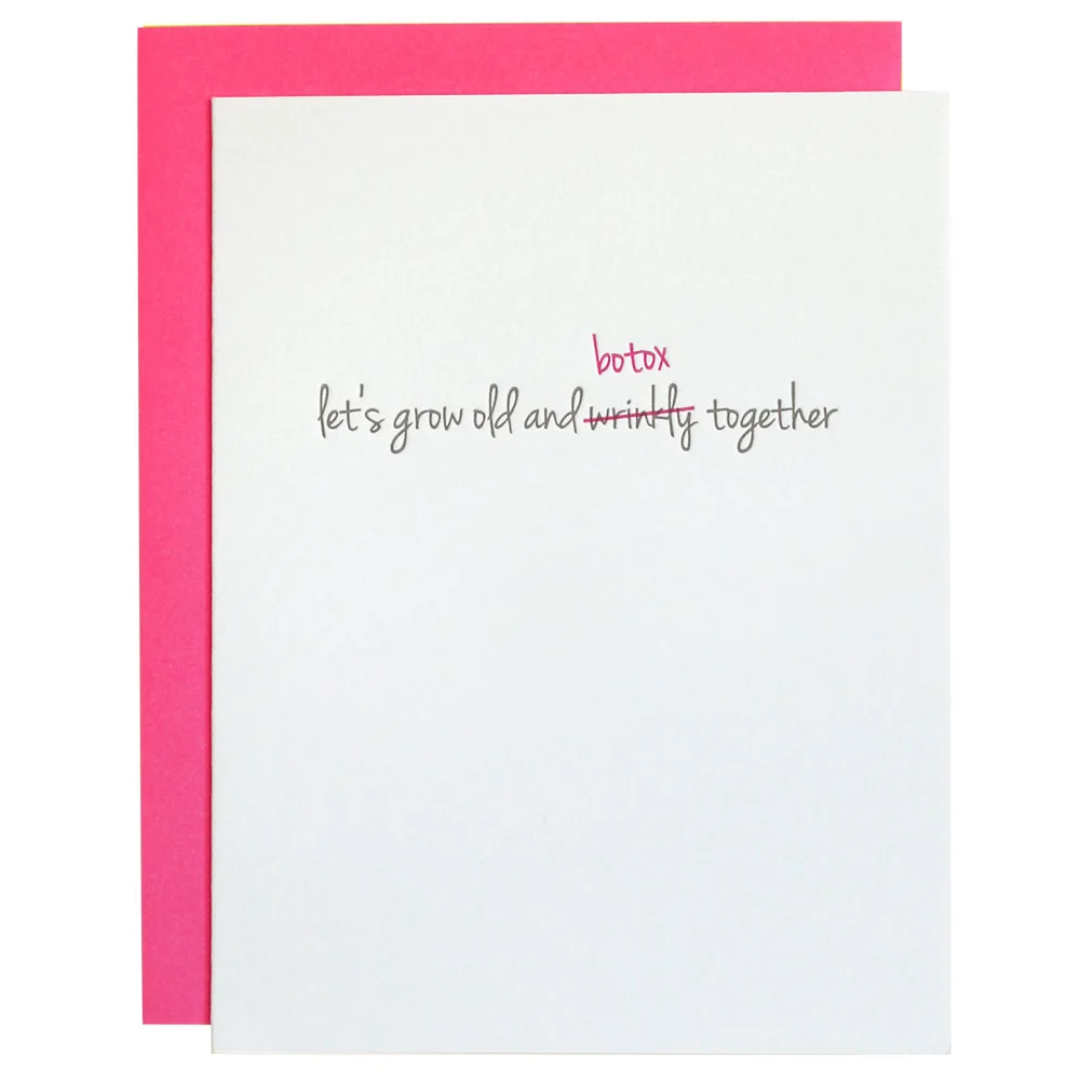 Chez Gagne Letterpress Card