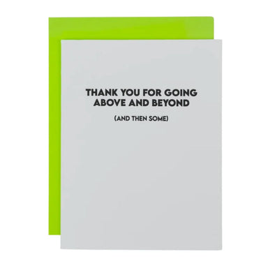 Chez Gagne Thank You Letterpress Card