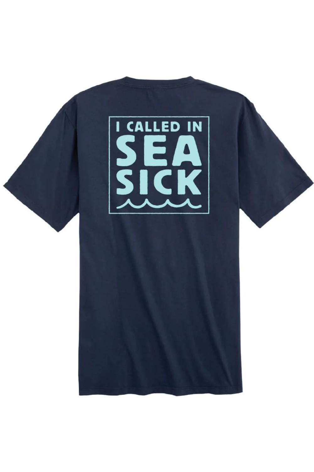 Coast Hippie Classic Sea Sick T-Shirt - Navy