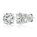 Crislu Solitaire Brilliant Stud Earrings - 6.0 Carats - The Cottage