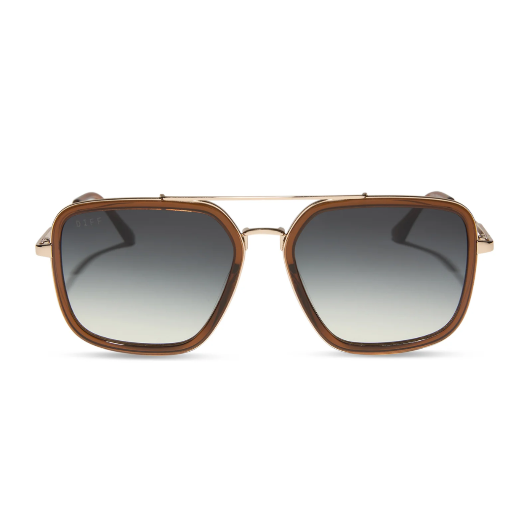 Diff Eyewear Jordan Sunglasses whiskey