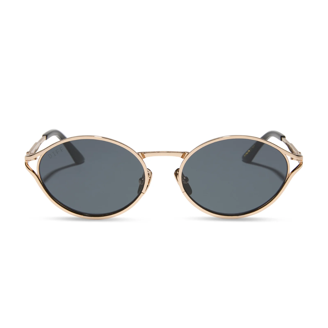 Diff Eyewear Limoncello Sunglasses- Gold