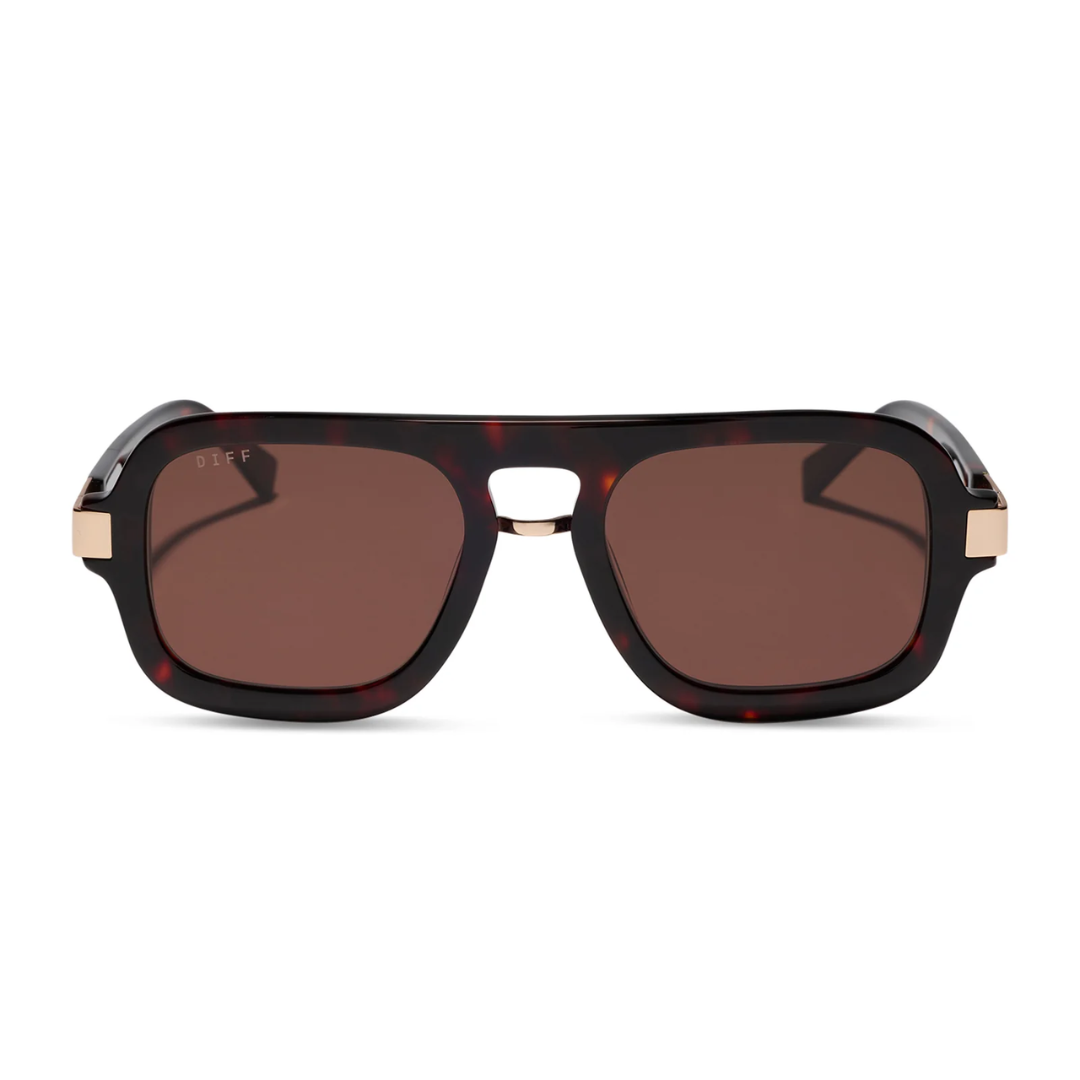 Diff Eyewear Naomi Sunglasses- Cedar Tortoise