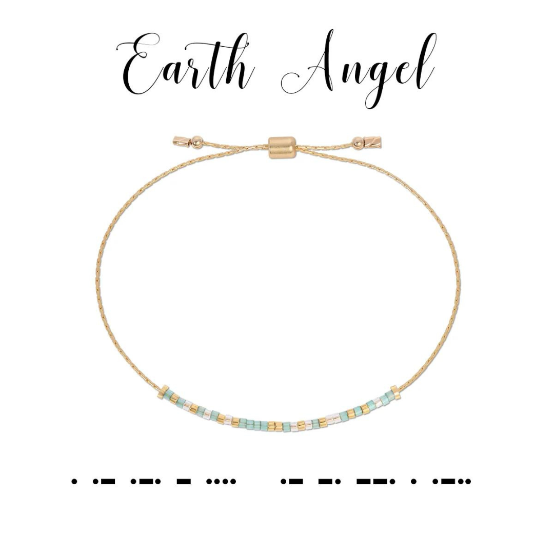 Dot & Dash Morse Code Bracelet - Earth Angel