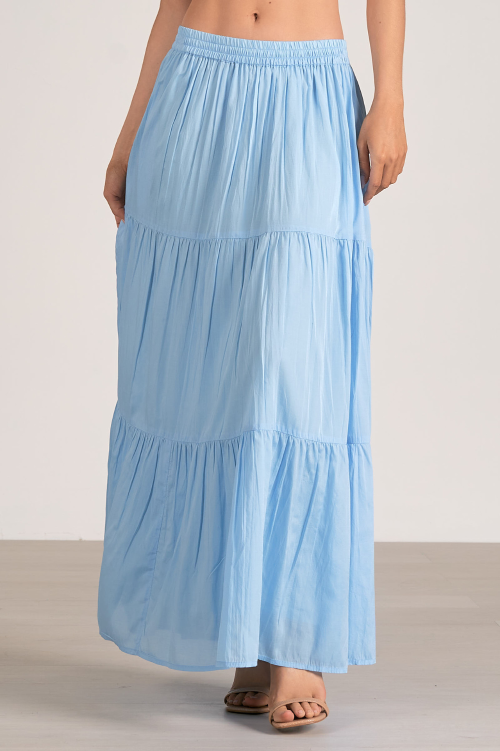 Elan Evangeline Maxi Skirt - Blue
