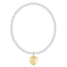 Enewton Classic Mixed Metal Bracelet-Love Plush Gold Charm