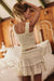 woman wearing Free People Love Letter Cami in Ivory