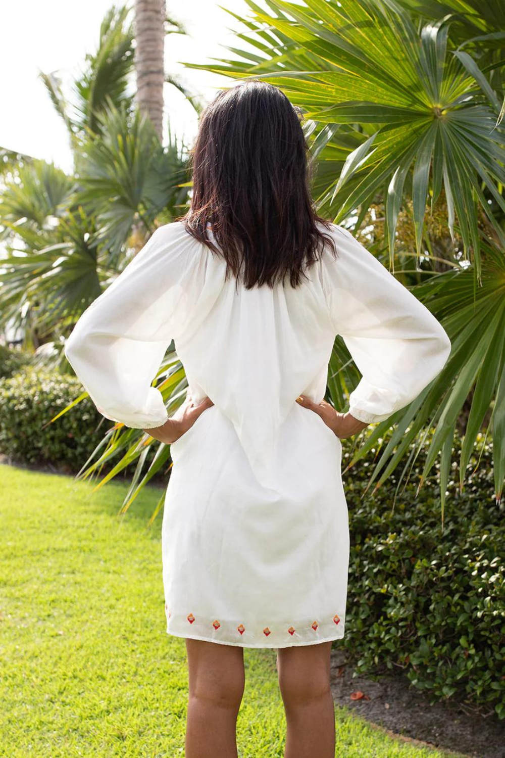 HIHO Alisha Dress - White - The Cottage