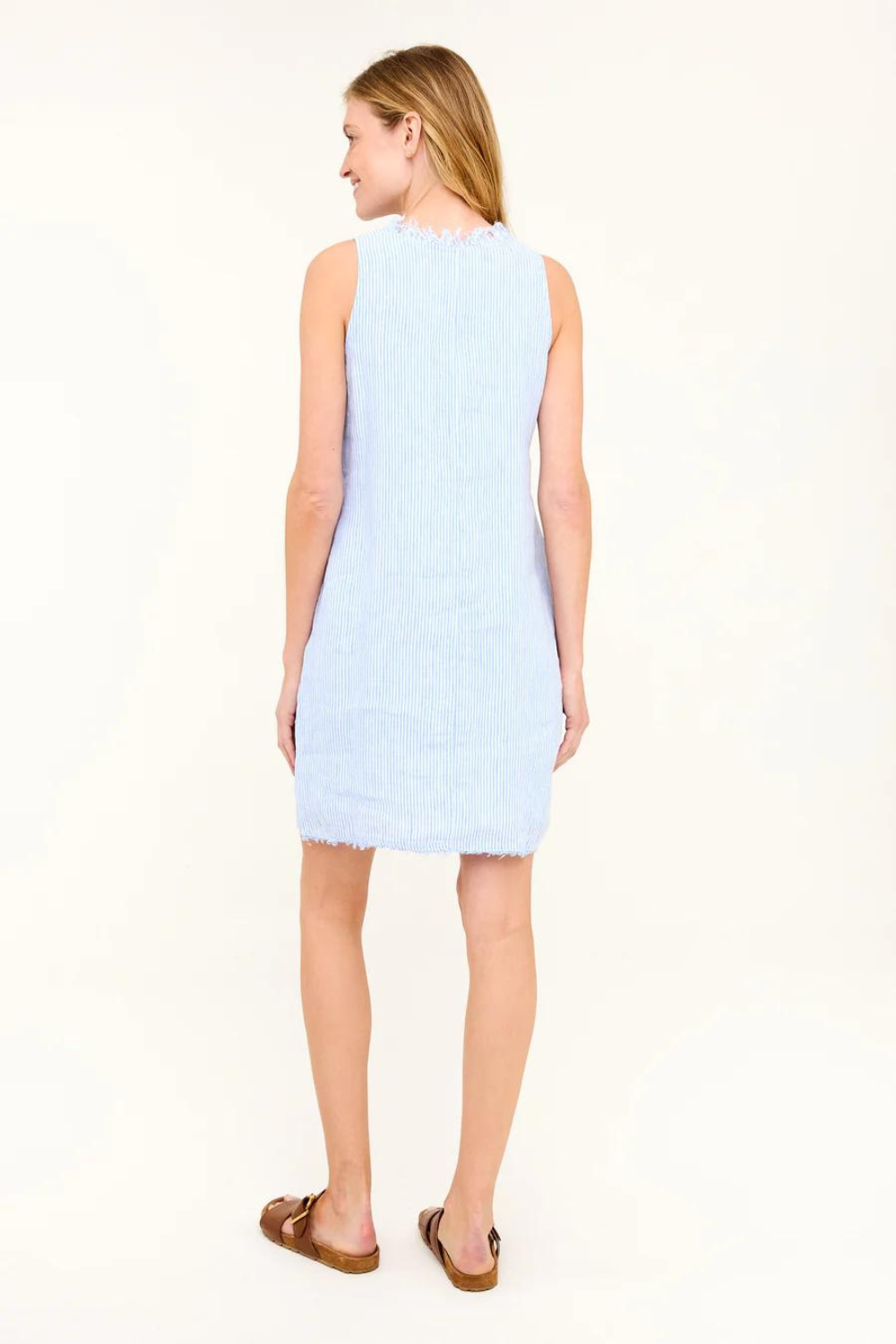HIHO Pauline Dress - Blue Stripe