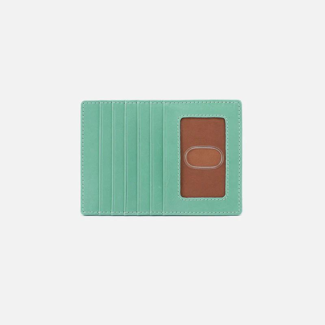Hobo Euro Slide Card Case Polished Leather